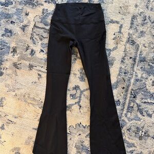 Alo Black Flared Leggings